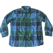 Image of Levis Overshirt Shacket Men Medium Gold Tab Checked Padded Long Sleeve Buttoned