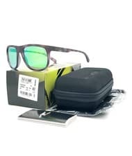 Image of Arnette AN4235 24663R 56mm Matte Violet Havana w/Green Mirror Lenses Sunglasses