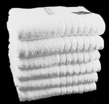 Image of Extra Thick White Bath Sheet 750 gsm 100% Cotton 90 x 150cm Hotel Quality