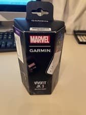 Image of Garmin vivofit jr. 3 Marvel Black Panther *** BOX AND INSTRUCTIONS ONLY**