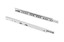 Image of 17mm BALL BEARING DRAWER RUNNERS FOR GROOVED DRAWER SIDES / CHEST OF DRAWERS