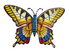 Image of BRIGHT & COLOURFUL 3D METAL BUTTERFLY WALL ART GARDEN FENCE HANGING DECORATIONS