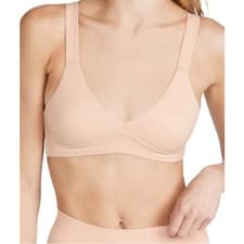 Image of NWT Spanx Bra-llelujah Unlined Pink Bralette in Vintage Rose XS