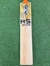 Image of HS Gold Edition Cricket Bat 2lb 11oz Great Balance Light Pickup Willow