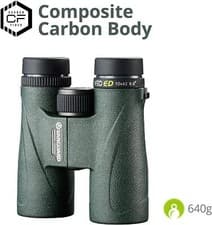 Image of Vanguard VEO ED 10x42 Binoculars, Waterproof, Fogproof, Green