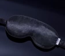 Image of Lookfantastic X Brushworks Satin Sleep Eye Mask in Iconic Blue X 2 - BN
