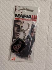 Image of Mafia III 3 Rare Metal Key chain Keyring PS4 Xbox One Collectible