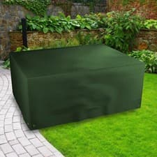 Image of Bosmere High Quality Rectangular Table Cover 6 Seat Green 170cm x 71cm x 94cm