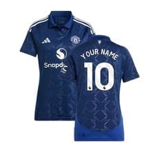 Image of 2024-2025 Man Utd Away Shirt (Womens) (Your Name)