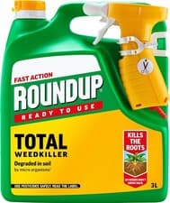 Image of Roundup Fast Action Weedkiller, Ready to Use, Manual Spray, 3 Litre