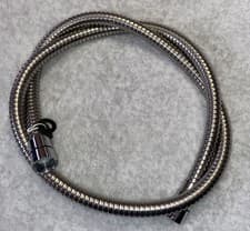 Image of Triton 1.25m cone-to-cone flexible shower hose (Chrome) + Washers - £9.24