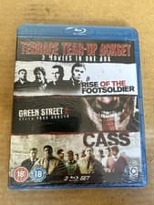 Image of Terrace Tear Up Blu Ray Boxset - Rise Of The Footsoldier /Green Street 2 / Cass