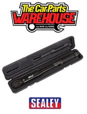 Image of Sealey AK623B BLACK 3/8" Sq Drive Calibrated Torque Wrench 7Nm-112Nm With Case