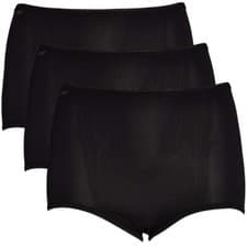 Image of Sloggi 24/7 Microfiber Maxi Brief 3-Pack, Black