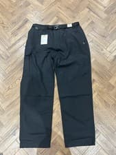 Image of Craghoppers Mens Classic Kiwi Walking Trekking Casual Trousers In Black 40L