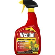 Image of Fast Acting Rapid Weedol Weedkiller RTU Spray 1L Weed Herbicide Garden Quick