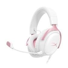 Image of HyperX Cloud III ? Wired Gaming Headset, PC, PS5, Xbox Series X|S, Angled 53mm