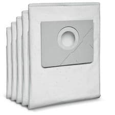 Image of Karcher Fleece Filter Dust Bags for NT 20/1 Vacuum Cleaners Pack of 5