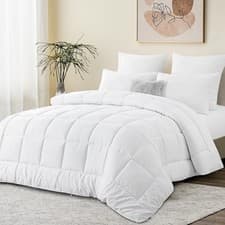 Image of 10.5 Tog Quilt Anti Allergy, Anti Bacterial All Year Round Duvet Double King