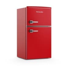 Image of Montpellier MAB2035ER Red Retro Undercounter Fridge Freezer