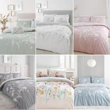 Image of Catherine Lansfield Meadow Sweet Floral Duvet Cover Set Bedding