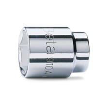 Image of Beta Tools Hexagon 22mm Socket 3/8 Drive - 910A 22 - 009100022