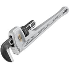 Image of RIDGID 31100 Model 818 Aluminum Straight Pipe Wrench, 18-inch Plumbing Wrench