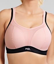 Image of Panache Sports Bra 7341 A/B Non Wired Moulded Cups Racerback Reduces Bounce