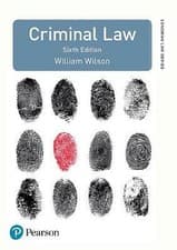 Image of Criminal Law by William Wilson (Paperback, 2017)