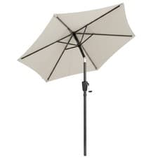 Image of Outsunny Garden Parasol, 2m Outdoor Table Parasol Umbrella with Tilt