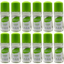 Image of Amplex Fresh Anti-Perspirant Roll-On Deodorant 50ml - 12 Pack