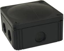 Image of WISKA - Combi 607 Black Junction Box Enclosure
