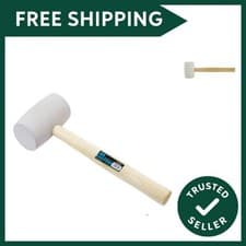 Image of OX Pro White Rubber Mallet - 32 oz