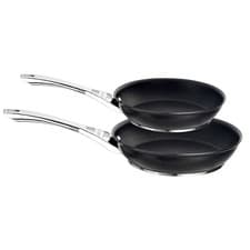 Image of Circulon Non Stick Frying Pan Twin Pack Dishwasher Safe Cookware - 24cm & 30cm
