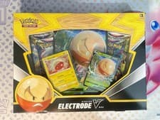 Image of Pokémon TCG: Hisuian Electrode V Box – Factory Sealed –⚡