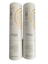 Image of St. Moriz Luxe Hydra Glow Clear Tanning Mousse 2 x 200ml 98% Natural
