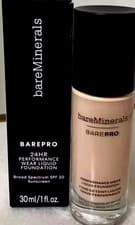 Image of bareMinerals BAREPRO 24HR Performance Wear Liquid Foundation ASPEN 04 1 oz/30ml