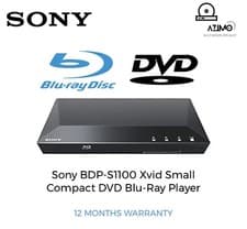 Image of Sony BDP-S1100 DVD USB Compact Blu-Ray Player Xvid HDMI 1080p Dm