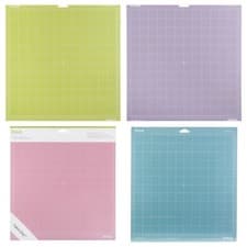Image of Cricut Cutting Mats - 12"x12" - Light, Standard, Strong, Fabric Grip Mats - PICK