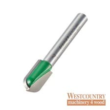 Image of Trend C053AX1/4TC CraftPro Cove Radius Router Cutter 5mm Radius x 18mm Cut x 1/4