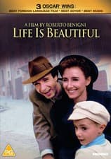 Image of Life Is Beautiful DVD (2020) Roberto Benigni cert PG ***NEW*** Amazing Value
