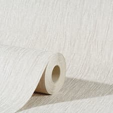 Image of Ivory Cream Shimmer Wallpaper Plain Textured Silver Glitter Slightly Imperfect