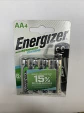 Image of Energizer Extreme AA HR6 2300mAh Pre-charged Rechargeable Batteries | 4 Pack