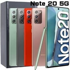Image of Sealed & New Samsung Galaxy Note 20 (5G) 128GB 6.7" Factory Unlocked Smartphone