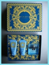 Image of Versace MAN EAU FRAICHE Gift set 50ml EDT , ASB & SHOWER GEL - NEW - UK STOCK