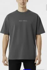 Image of Jack Wills navy t-shirt, size XL Jacquard T-Shirt Relaxed Fit XL New With Tags