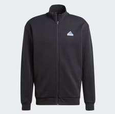 Image of Adidas Original Mens FUTURE ICONS BADGE OF TRACK TOP IS3231 BLACK ASIAN FIT