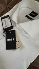 Image of BOSS White Shirt SIZE L - NEW WITH TAGS