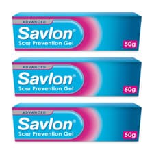 Image of 3x Savlon Advance Scar Healing Gel 50g- Faster Healing, Reduce Scarring