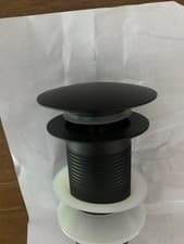 Image of Matt Black Spring up Basin Waste
